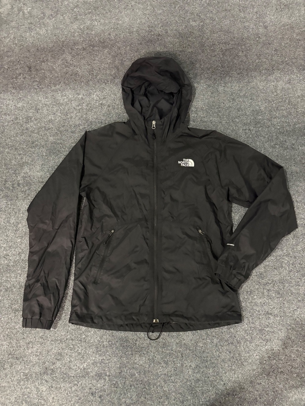 The North Face Hyvent 2.5L Lightweight Hooded Windbreaker Jacket Womens Size S
